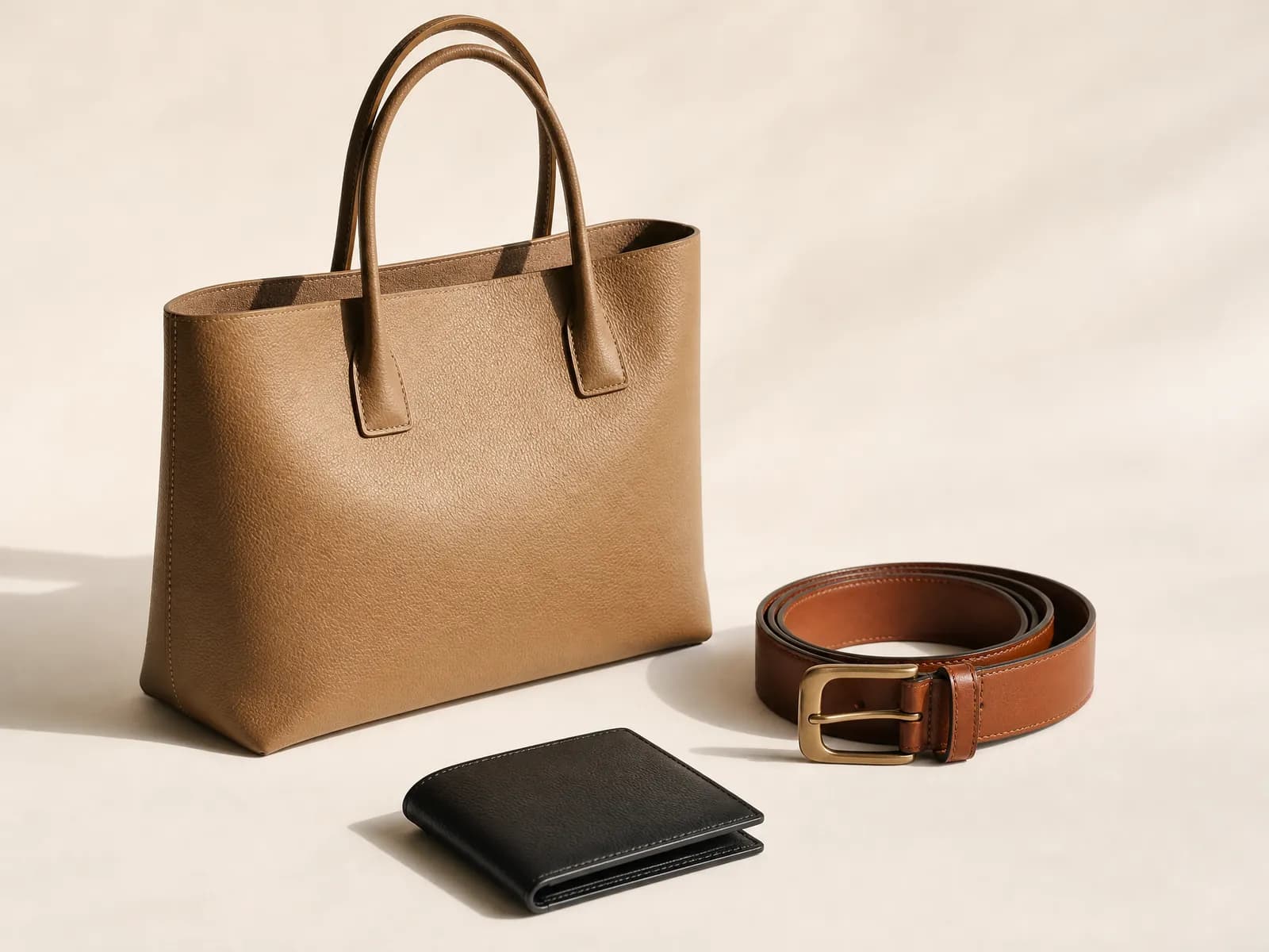 Leather Goods — Bags · Belts · Wallets