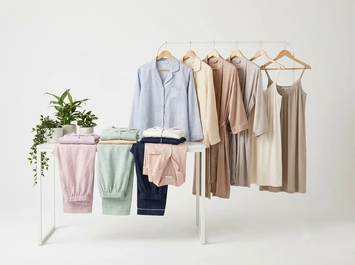 Loungewear — Sleep · Lounge sets, produced by the Belle Vouz group
