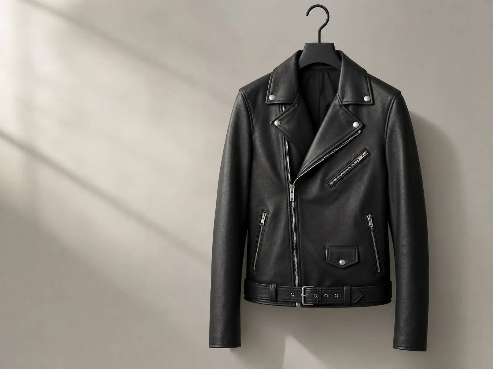 Leather Jackets — Biker · Bomber · Field, produced by the Belle Vouz group
